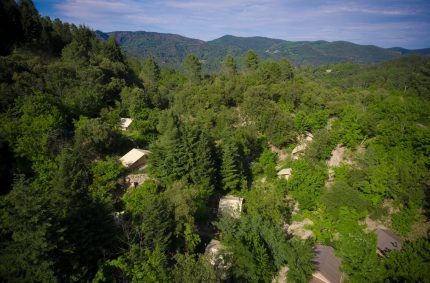 Camping bivouac nature cévennes sud france
