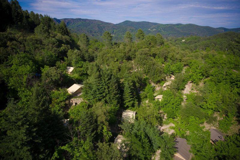 Camping bivouac nature cévennes sud france