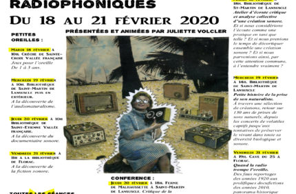 Ecoutes sonores 18 21 février