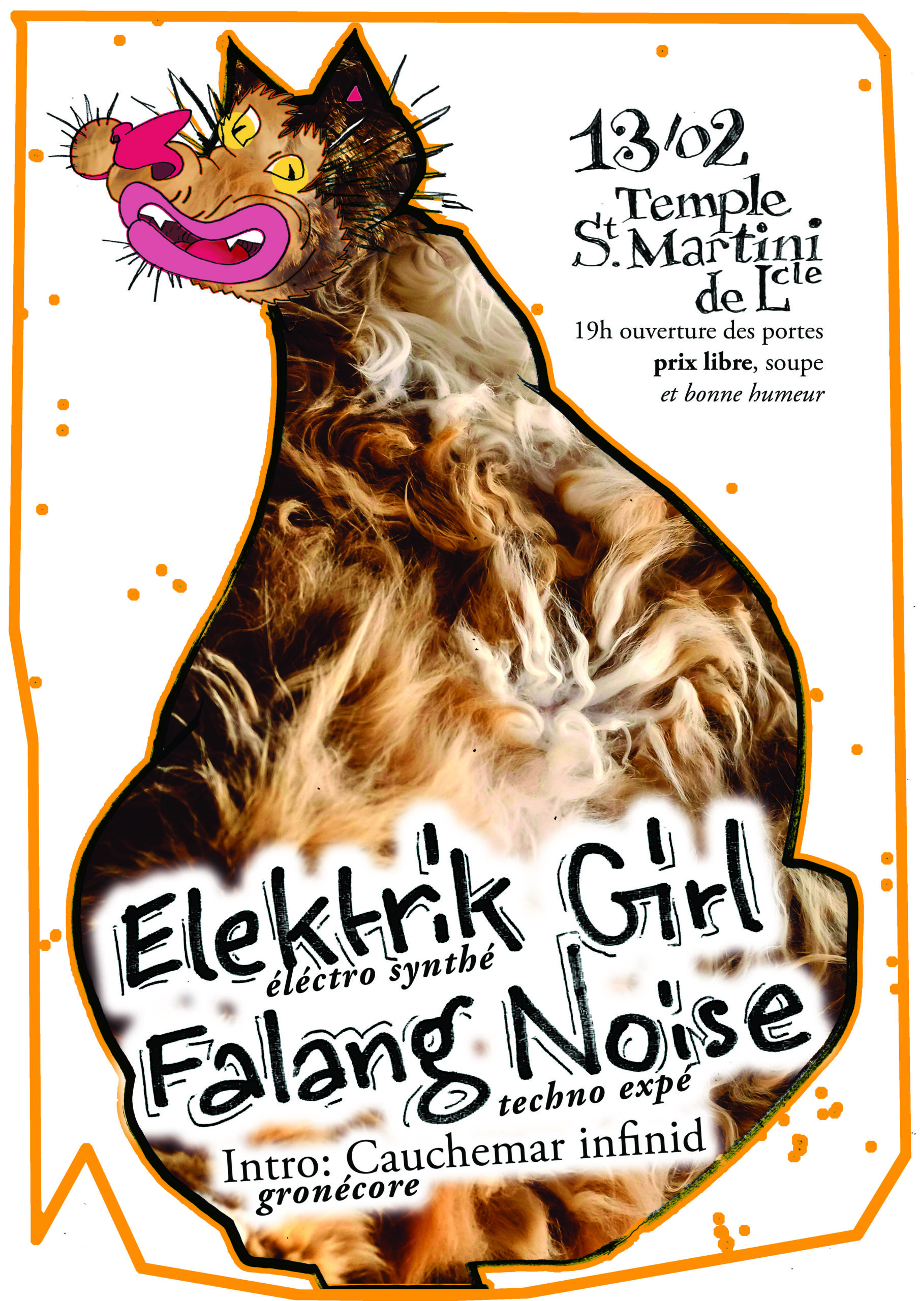 Live Elektrik girl Falang Noise